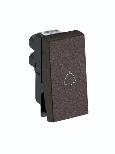 Legrand 679420 Myrius Nextgen 6A Push Button Sp 1 Way 1M Switch (Charcoal Grey)